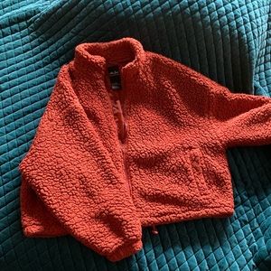 Cropped Sherpa Jacket